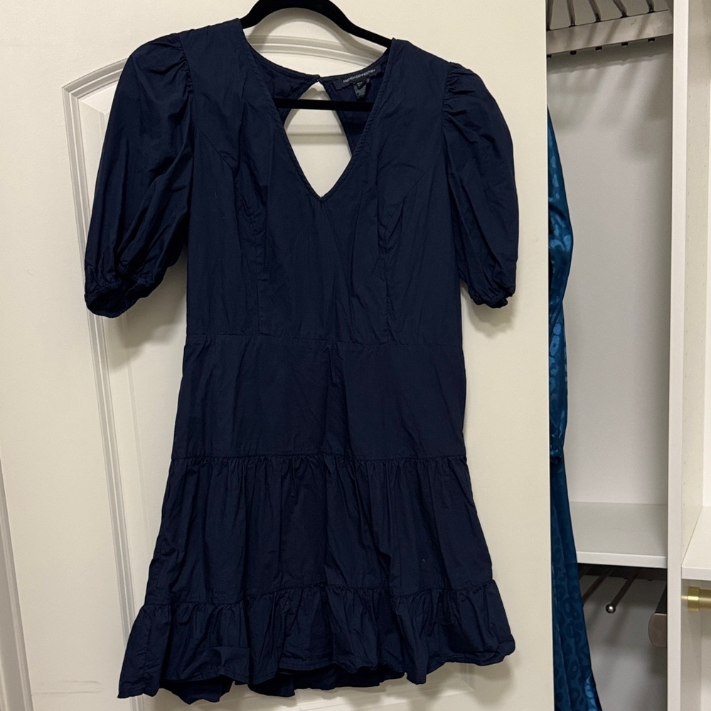French Connection Navy Blue Dress